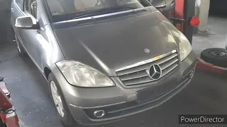 РЕМОНТ, Mercedes Мерседес W169, не заводится, замок зажигания