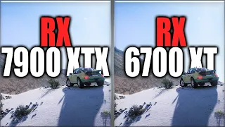 RX 7900 XTX vs RX 6700 XT Benchmark Tests - Tested 20 Games - Tested 20 Games