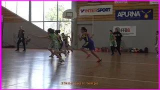 Basket U11F D2. Champ 13. 2ième QT. Miramas vs Rousset 9 février 2019