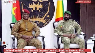 VISITE DU CAPITAINE IBRAHIM TRAORÉ AU MALI