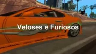 Pack de CARS Velozes e Furiosos Para GTA San Andreas