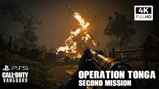 Call of Duty: Vanguard (PS5) 4k 60FPS Gameplay (Operation Tonga) Second Mission