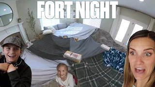 TURNING OUR HOUSE INTO A MASSIVE FORT | PLAYING FORT NIGHT IN REAL LIFE | NOT WHAT THEY EXPECTED