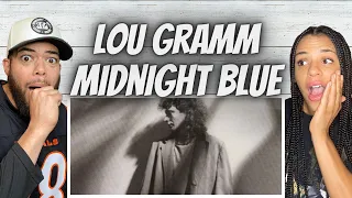 ROCKIN'!FIRST TIME HEARING Lou Gramm  -  Midnight Blue REACTION