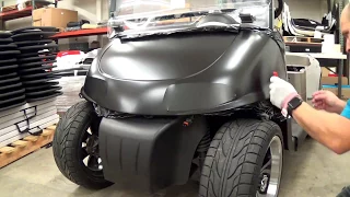 EZGO RXV hood wrap time lapse