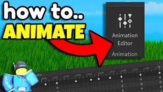 How to ANIMATE in Roblox Studio (EASY)