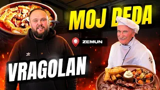 RESTORAN gde SVU HRANU SPREMA DEDA OD 70 i KUSUR GODINA !!! Tošin salaš - Zemun