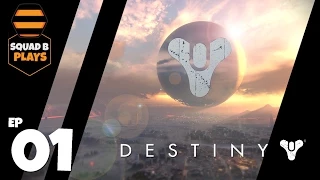 Destiny Beta ep.01 - FIRST REVIEW! SquadB Become Guardians!