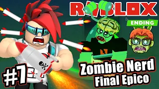 Zombie Nerd me Atrapa | Roblox Field Trip Z Capitulo 7 | Juegos Roblox en Español