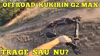 Offroad pe dealuri cu Trotineta Electrica KUKIRIN G2 MAX 🛴 electric Scooter