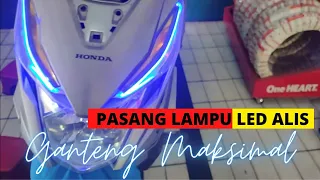 Pasang Lampu LED Alis , Ganteng Maksimal Beat