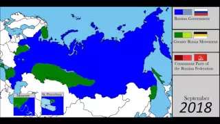 Second Russian Civil War - Prewiew - Alternate Mapping