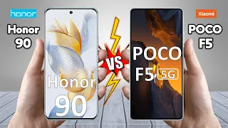 Honor 90 Vs Poco F5 - Full Comparison 2023 🔥 Techvs