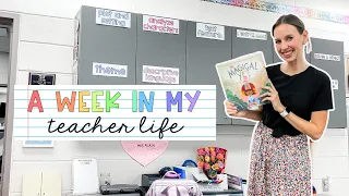WEEK IN MY TEACHER LIFE | first vlog of the school year, state testing already??