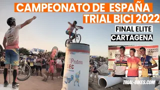 Final Elite 20" || Campeonato de España Trial Bici UCI 2022 - Cartagena || Trial-Bikes.com