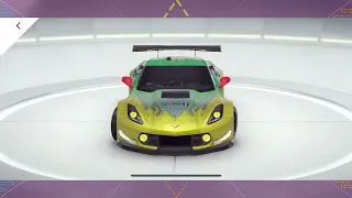 [Asphalt 9 China A9C] Chevrolet Corvette C7.R Decals (incl. one new decal) || Electric Season (Full)