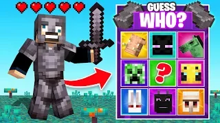*NEW* NETHERITE Guess WHO For LOOT (Minecraft)