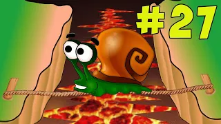 Супер отважный УЛИТКА БОБ 🔥 27 серия | Мультик ИГРА Snail Bob 2 | Топ игры на телефон