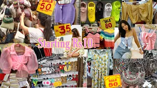 Sarojini Nagar Market Delhi | Latest April summer collection | Trendy top, bag etc Starting Rs 10 😱