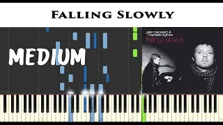 Glen Hansard & Marketa Irglova - Falling Slowly | Piano Tutorial + Sheet by James Morrison BCN