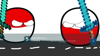 Country ball animation: Poland VS Indonesia