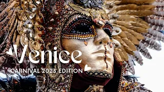 Carnevale di Venezia 2023✨Venice carnival 4K Masks parade l Best of HDR |MarWansh In Italy 🇮🇹