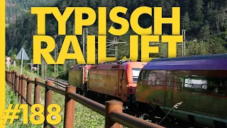 #188 BRENNERBAHN mit Amazon (fast)Ganzzug und einem langsamen Güterzug | Grasstein und Pflerschtal