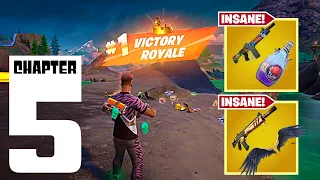 👑 FULL Fortnite Battle Royale Gameplay: Solos (Chapter 5) | #thewavyartist24