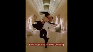 Elon Musk and Grimes Dancing