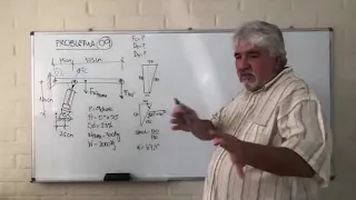 Marcelo Sobarzo, Clase 09; Selección de cilindro por catálogo para una pluma hidráulica de carga