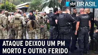 Polícia prende dois suspeitos de matar PM no Guarujá | SBT Brasil (28/07/23)
