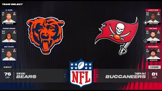 Madden NFL 24 | Chicago Bears vs Tampa Bay Buccaneers - Week 2 | Simulation | PS5 Gameplay