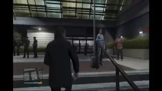 GTA 5 - Massacre at the Police Station & Five Star Escape