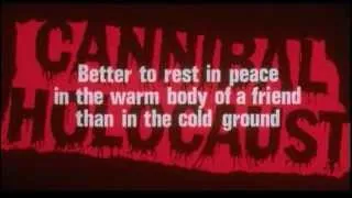 Cannibal Holocaust - Bande Annonce (1980)