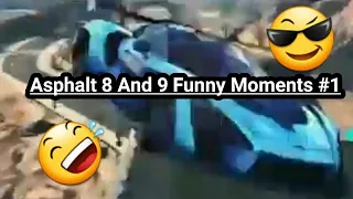 STUNT KINGS! | Asphalt 8 And 9 Funny Moments #1