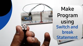 Make a program using switch and break statement