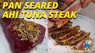Pan Seared Ahi Tuna Steak