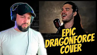 Vocalist Reacts to Dan Vasc | Dawn Over a New World (Dragonforce Cover)