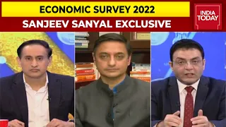 Economic Survey Pegs FY 23 GDP Growth At 8-8.5%| Principal Economic Adviser Sanjeev Sanyal Exclusive