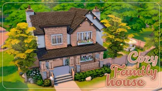 Уютный семейный дом ☀ // Строительство The Sims 4 NO CC