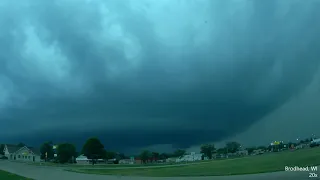 Storm Chase Timelapse - Independence Day Motherships - Beloit WI - July 4, 2022