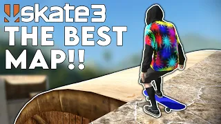 THE BEST MAP IN ALL OF SKATE 3?! - Danny Way's Hawaiian Dream DLC Challenges!