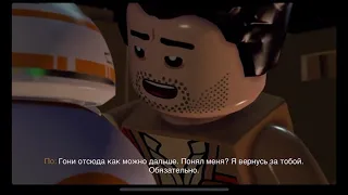 LEGO Star Wars The Force Awakens! Серия 7! Пожар и Кайло Рен! Лего звездные войны