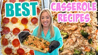 BEST CASSEROLE RECIPES | THESE ARE MUST TRY EASY WEEKNIGHT DINNER IDEAS | GO TO DINNER RECIPES