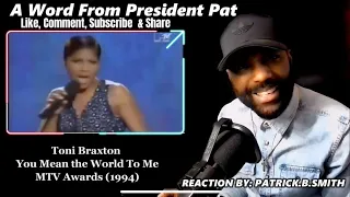TONI BRAXTON - You Mean the World To Me - (MTV Awards 1994) - REACTION VIDEO
