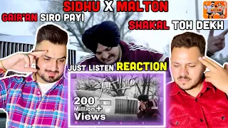 Just listen | Sidhu Moose Wala | Official Video | Punjabi Song | Reaction Video | ReactHub