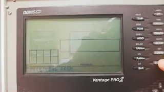 Set/Edit Date and Time on Davis Weather station