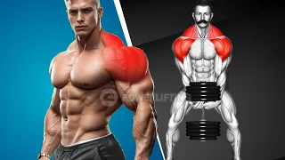 8 Effective Exercises for BIGGER SHOULDERS and TRAPS