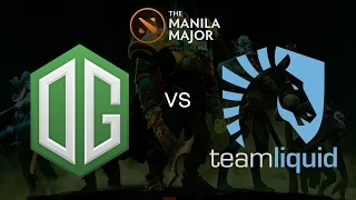 OG vs Liquid Game 1 Grand Final ✓ Dota 2 Manila Major 2016