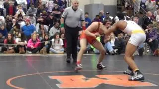 Toby Hague (McDonogh) vs Walter Johnson (Loyola) 2014 MIS 152lb Final